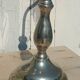 Chrome metal design table lamp – swan neck style