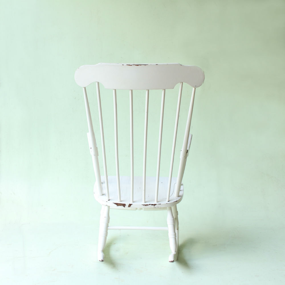 Fauteuil à bascule vintage