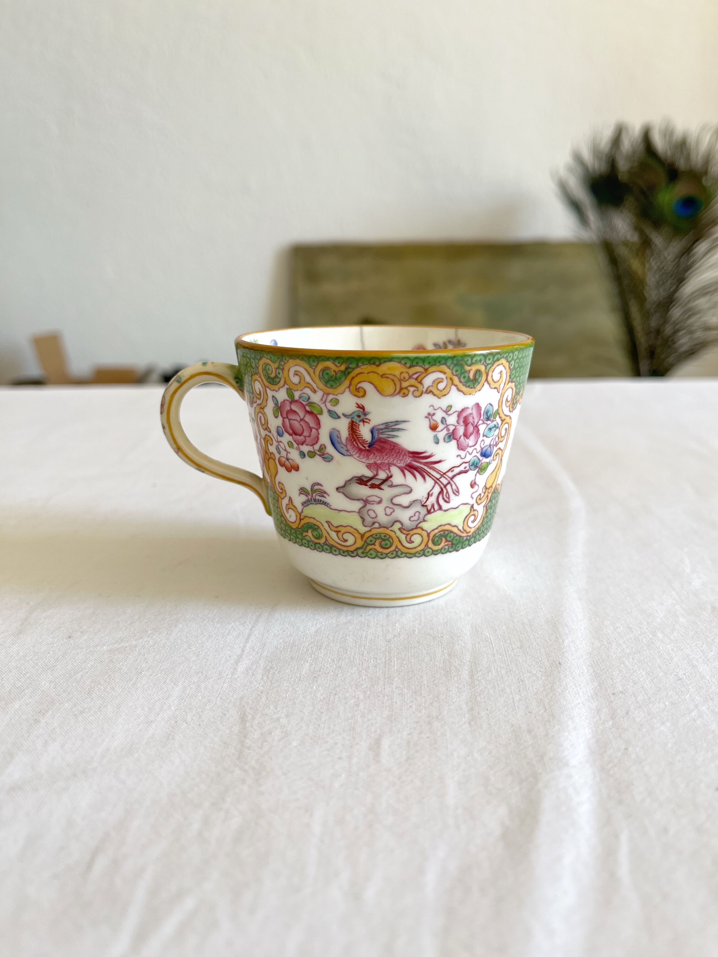 Minton English earthenware coffee cup