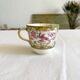Tasse à café en faïence anglaise Minton