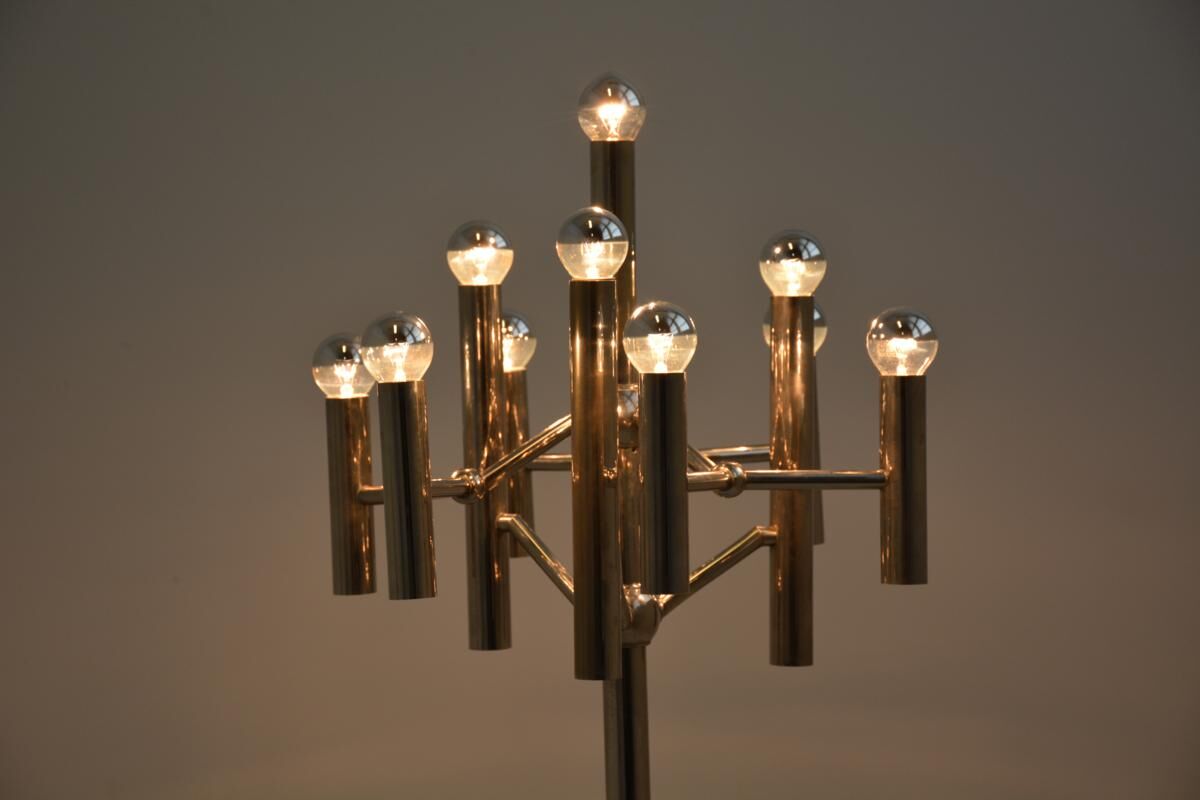 Floor lamp "atom" of the 70s
