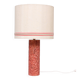 Textured sculpted table lamp Anonymous, Italy, 1950
