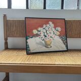 Peinture à l’huile fleurs