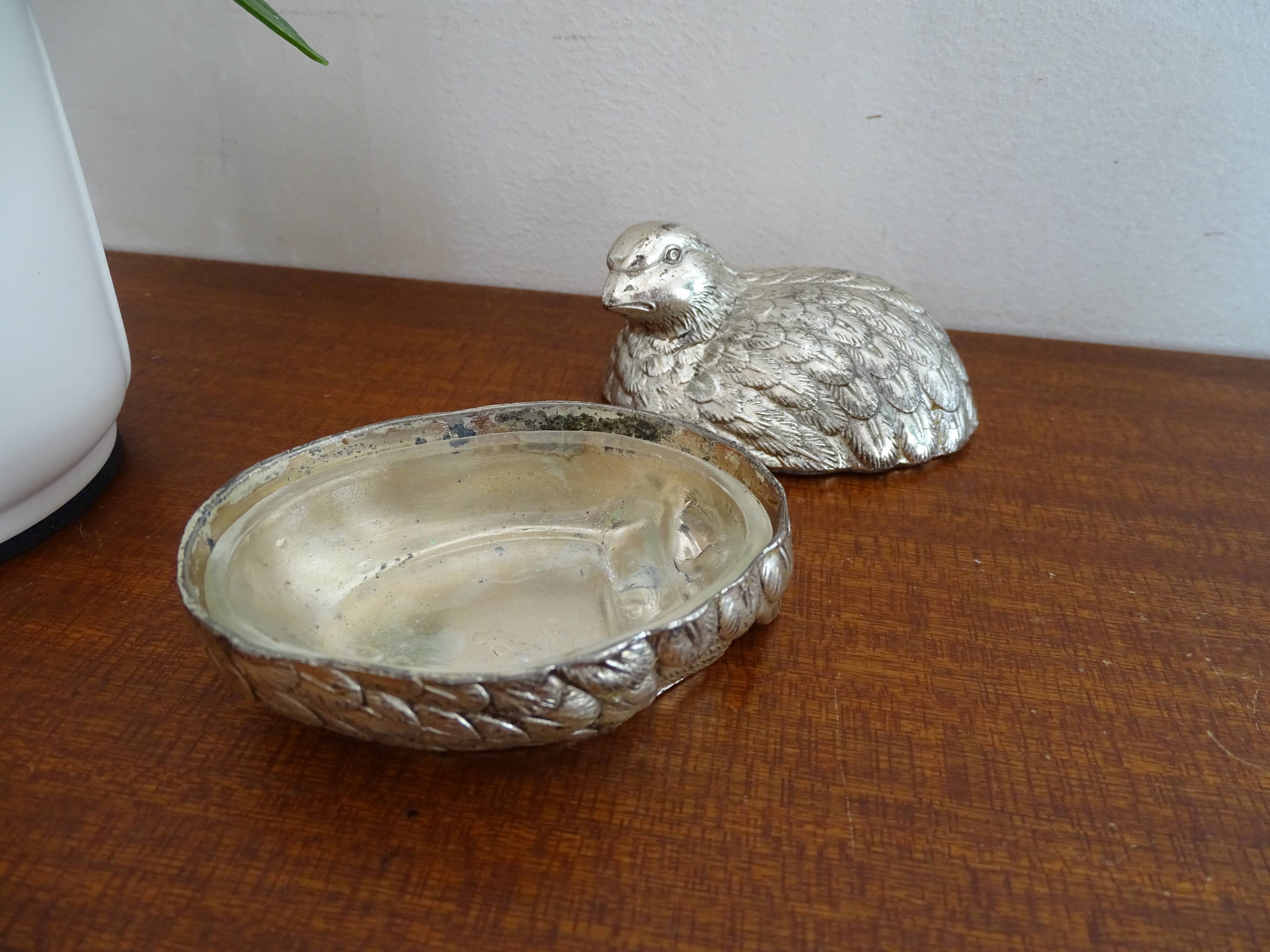 Lot of salerons hens style Mauro Manetti vintage