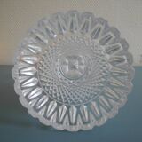 Medici vase molded crystal bohemian decor vintage french crystal vase