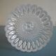 Vase médicis cristal moulé déco bohème vintage french crystal vase
