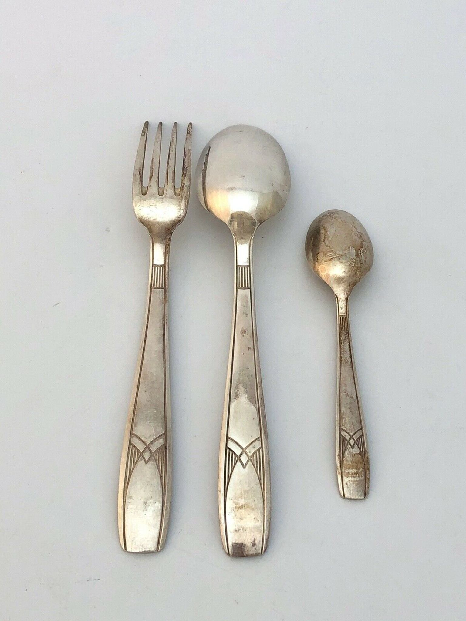 House Argental cutlery set art deco 24 pieces