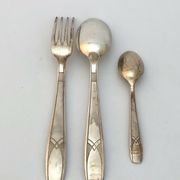 House Argental cutlery set art deco 24 pieces