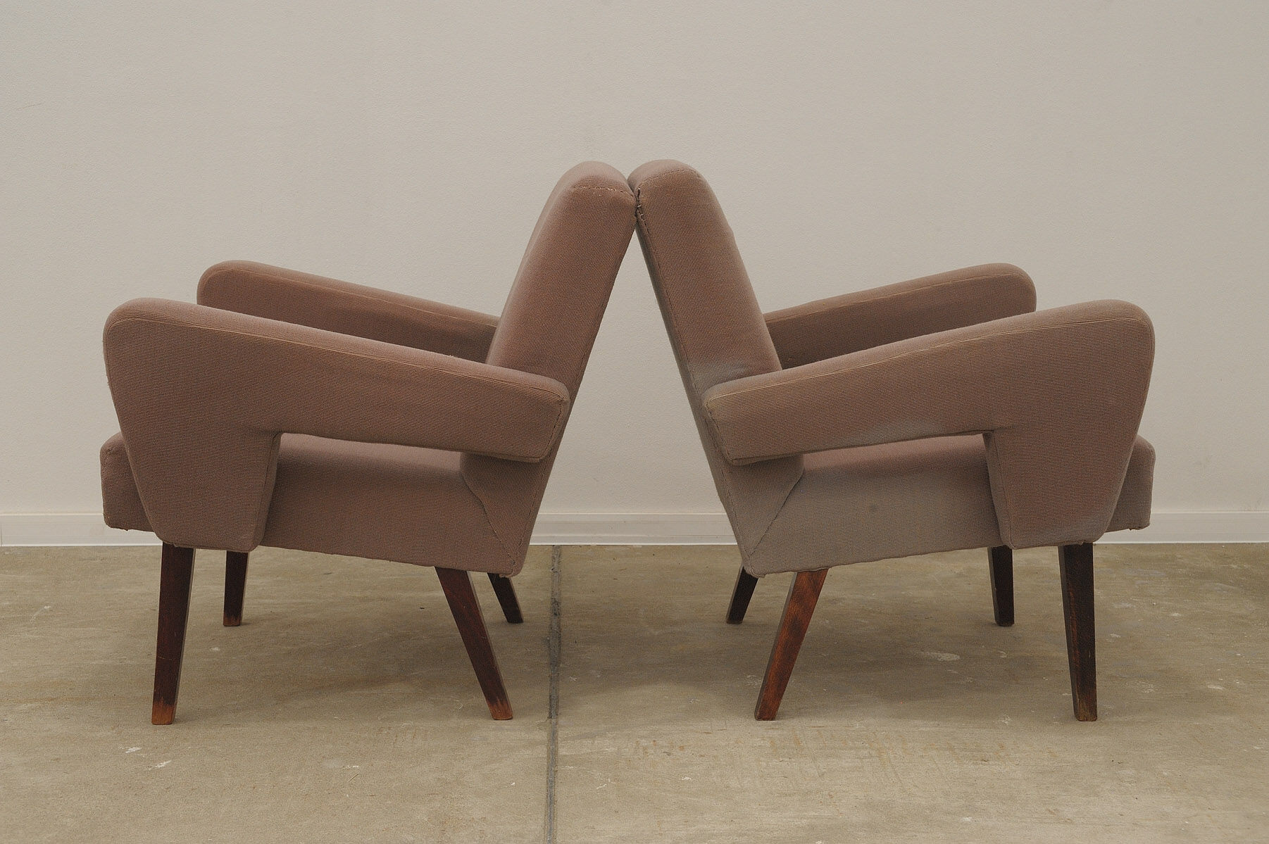Paire de fauteuils Midcentury Jitona, années 1970, Tchécoslovaquie