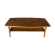 Scandinavian teak coffee table in the 70s
