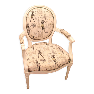 Fauteuil médaillon