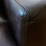 3-seater sofa Cierre Imbottiti – High-quality leather – Very good condition