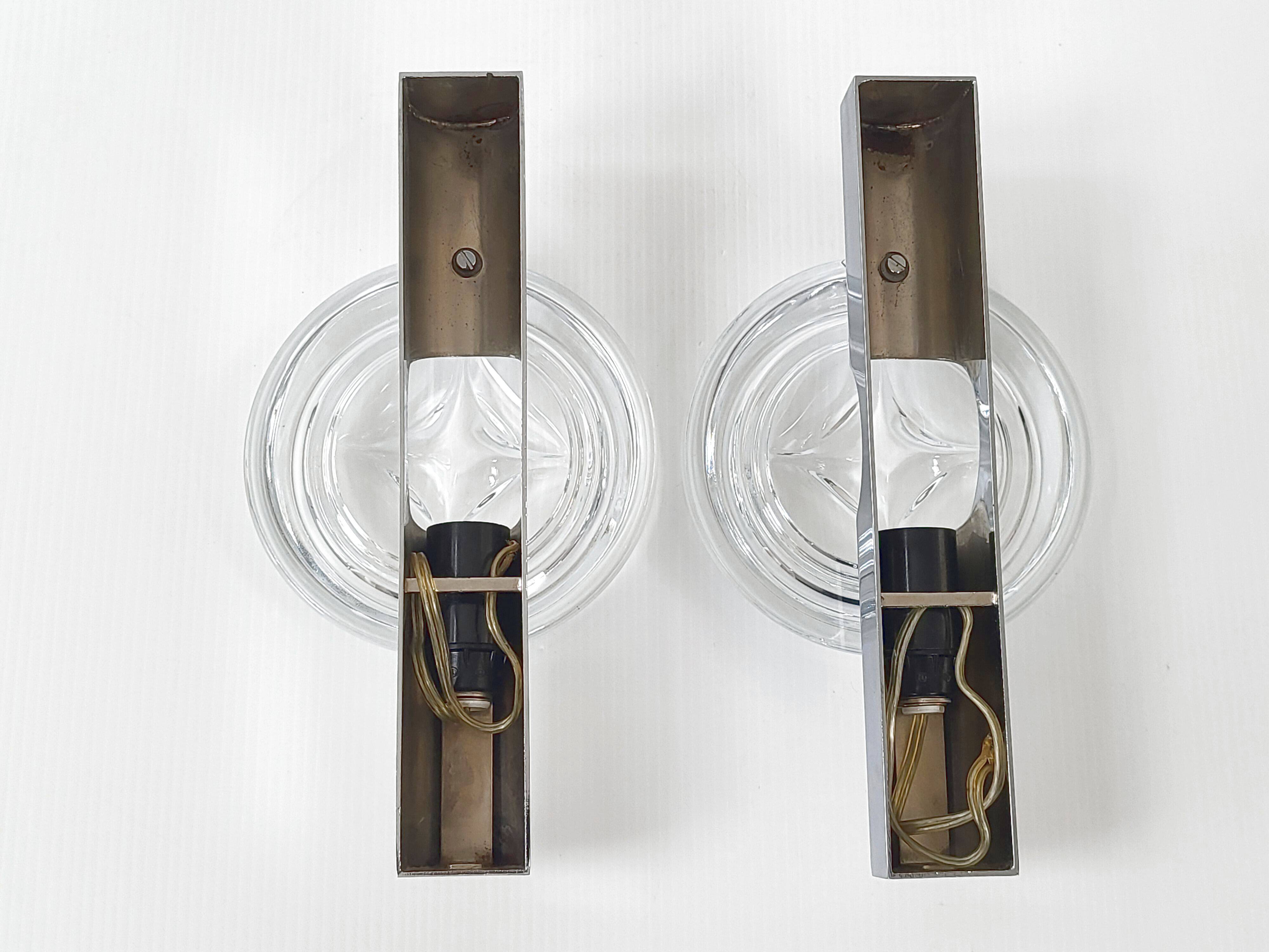 Pair of vintage sconces 1970