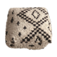 Vintage carpet pouf "Beni Ouarain"