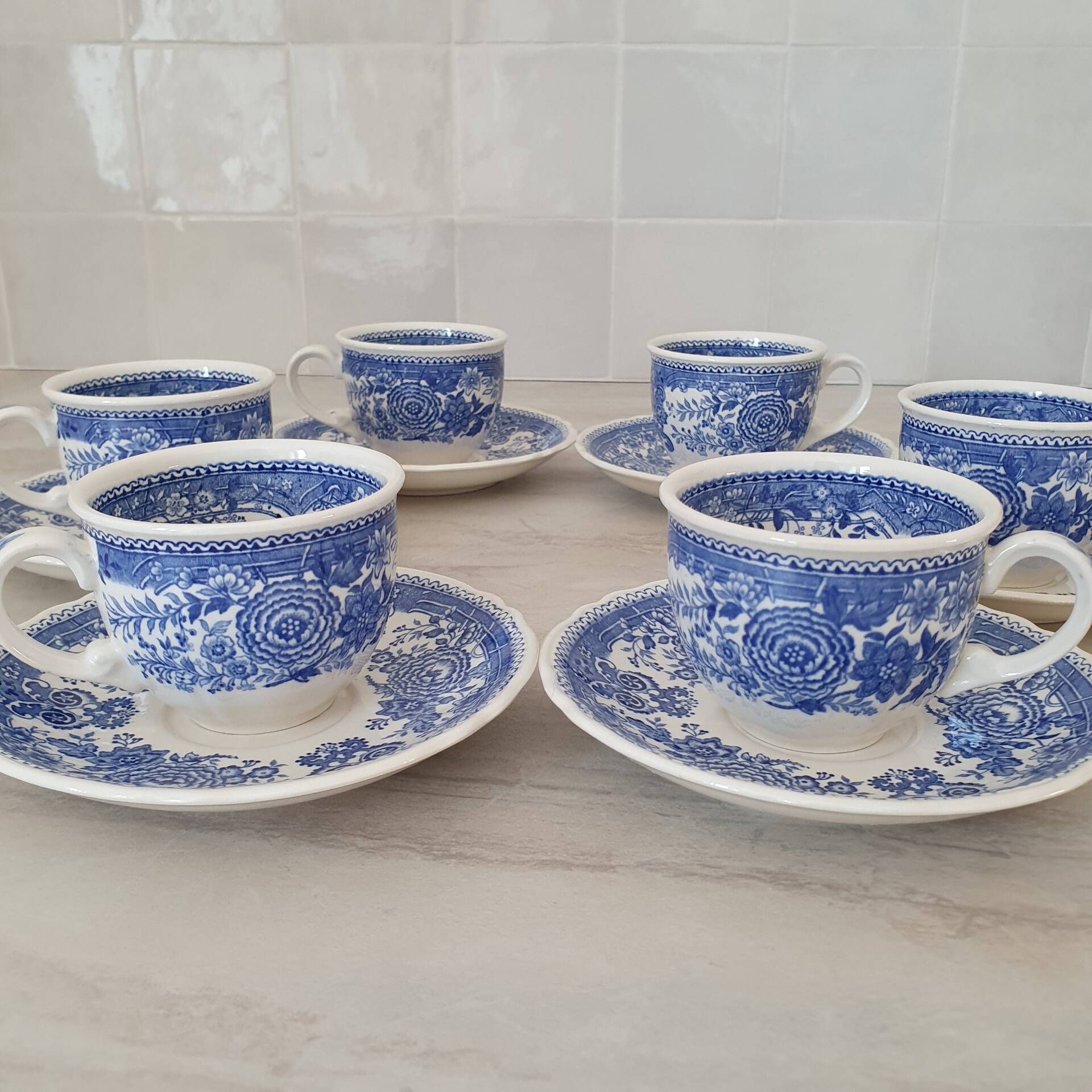 Villeroy & Boch collection Burgenland / Coffee service tea cups saucers