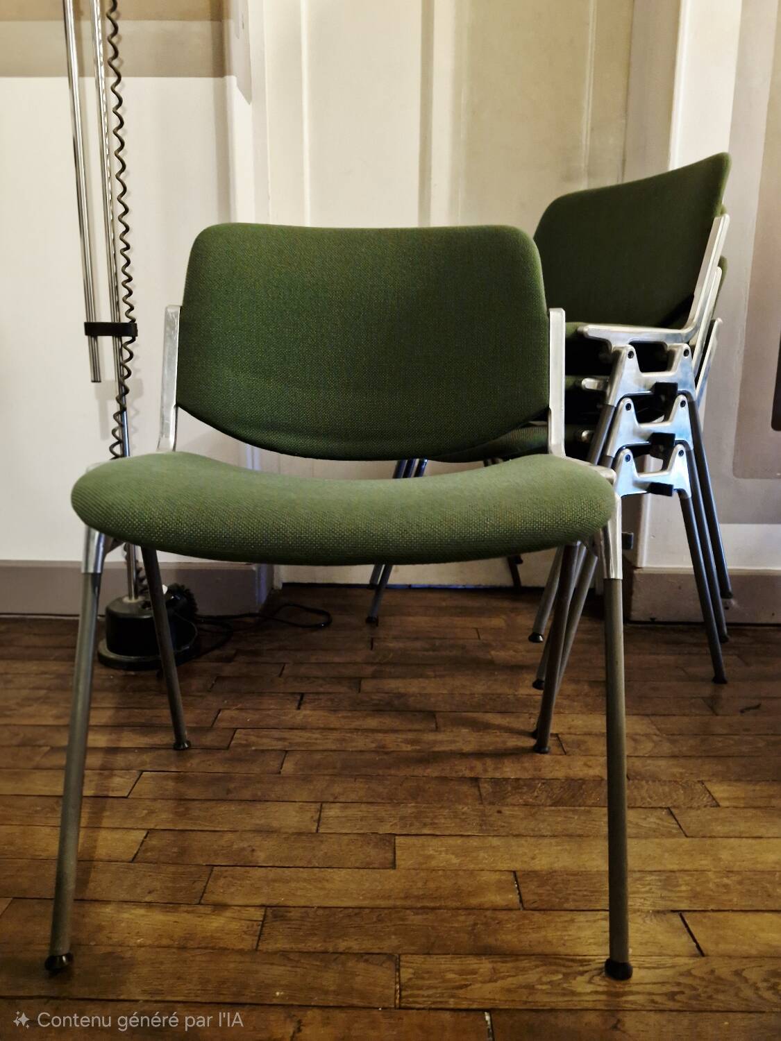 Set of 4 DSC 106 Chairs by Giancarlo Piretti for Castelli / Anonima