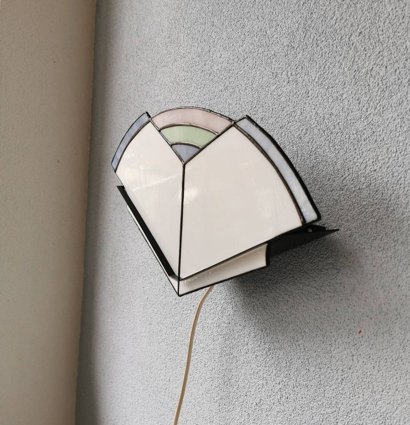 Apply with 1980s stained glass