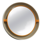 Space Age Plastic Mirror in the style of Specchio Allibert, 1970s