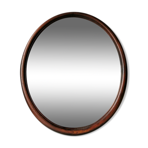 Miroir ovale vintage des années