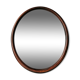 Vintage oval mirror from the 70s 45x35cm