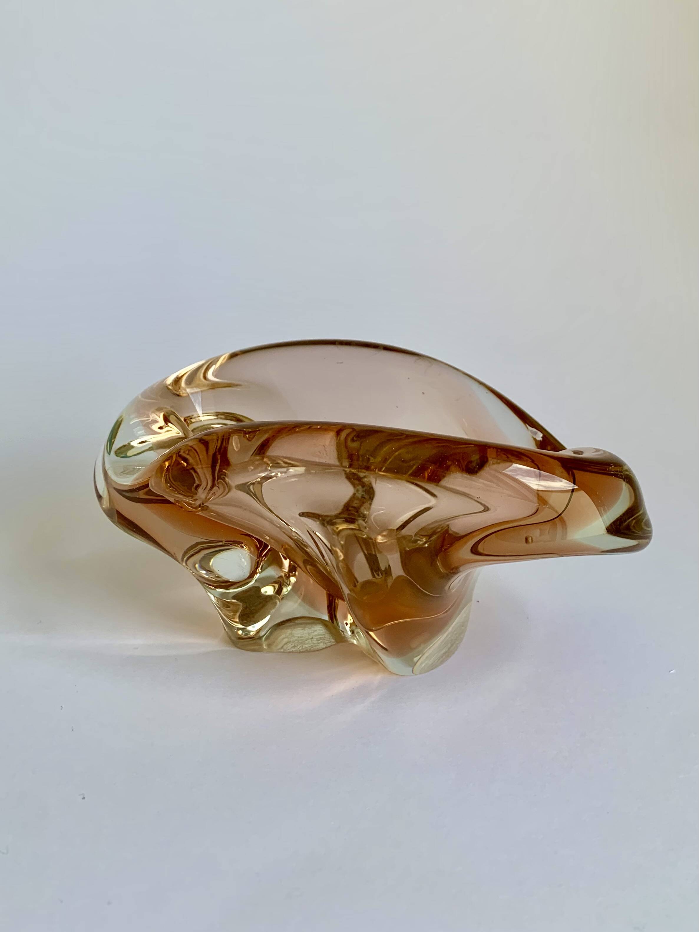 Cendrier par Jozef Hospodka pour Chribska Sklarna, 1960s