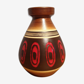 Vase 70's German ceramic