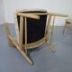 Danish Oak & Wool Armchairs, 1960s, Set of 2