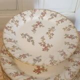 9 Louis XV plates from Sarreguemines