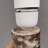 Danish ceramic table lamp from the 1970-80s.