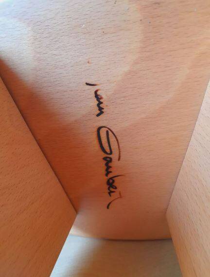 Shoggi stool, Alain Gaubert 1980