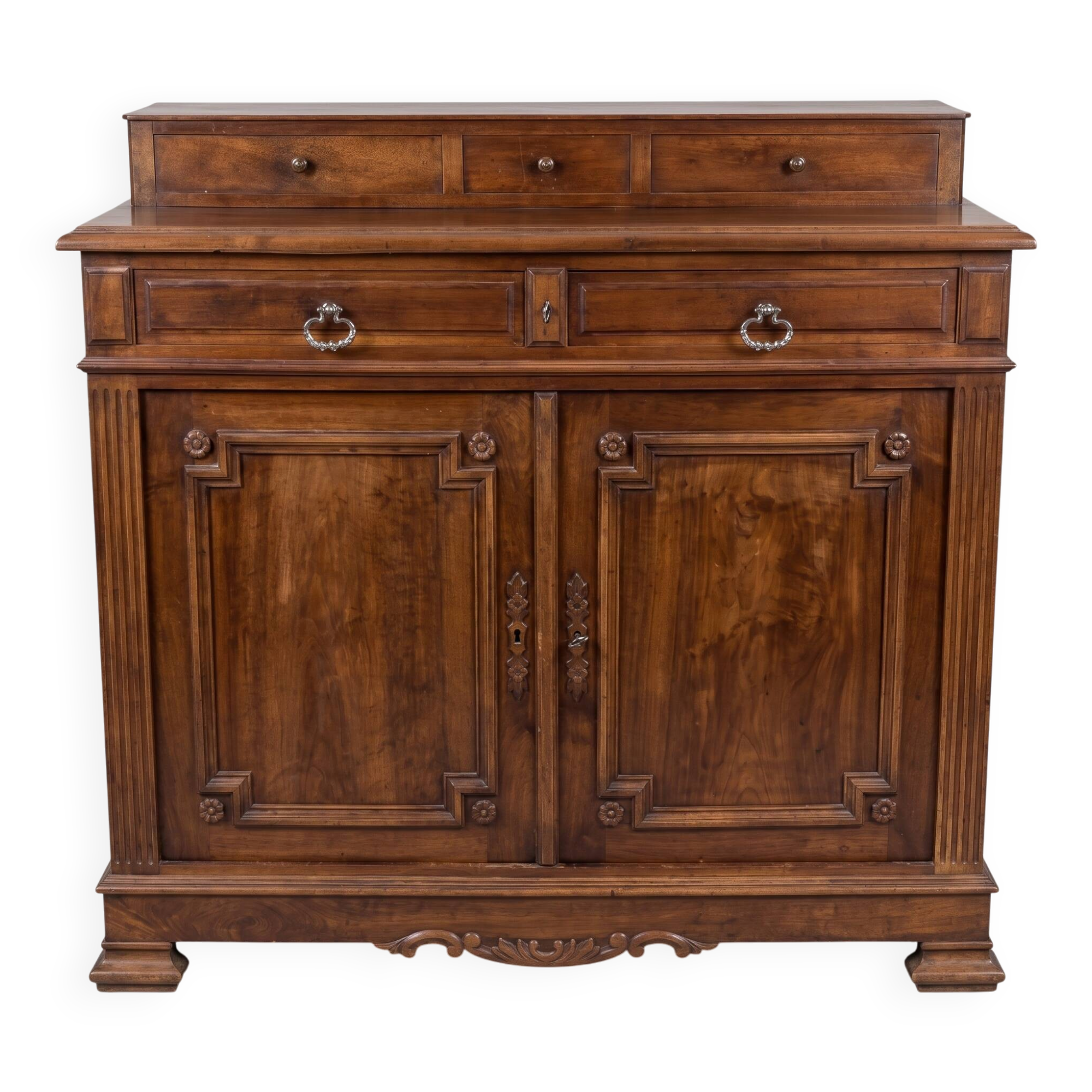 Antique solid walnut furniture from the early 1900s.