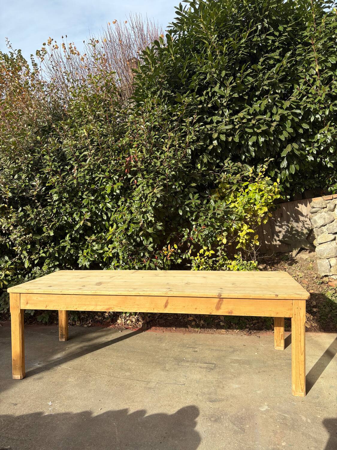 Table de ferme 250 cm