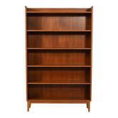 Scandinavian teak bookcase by Ferdinand Lundquist, 1960s