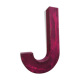 Old letter to sign iron j