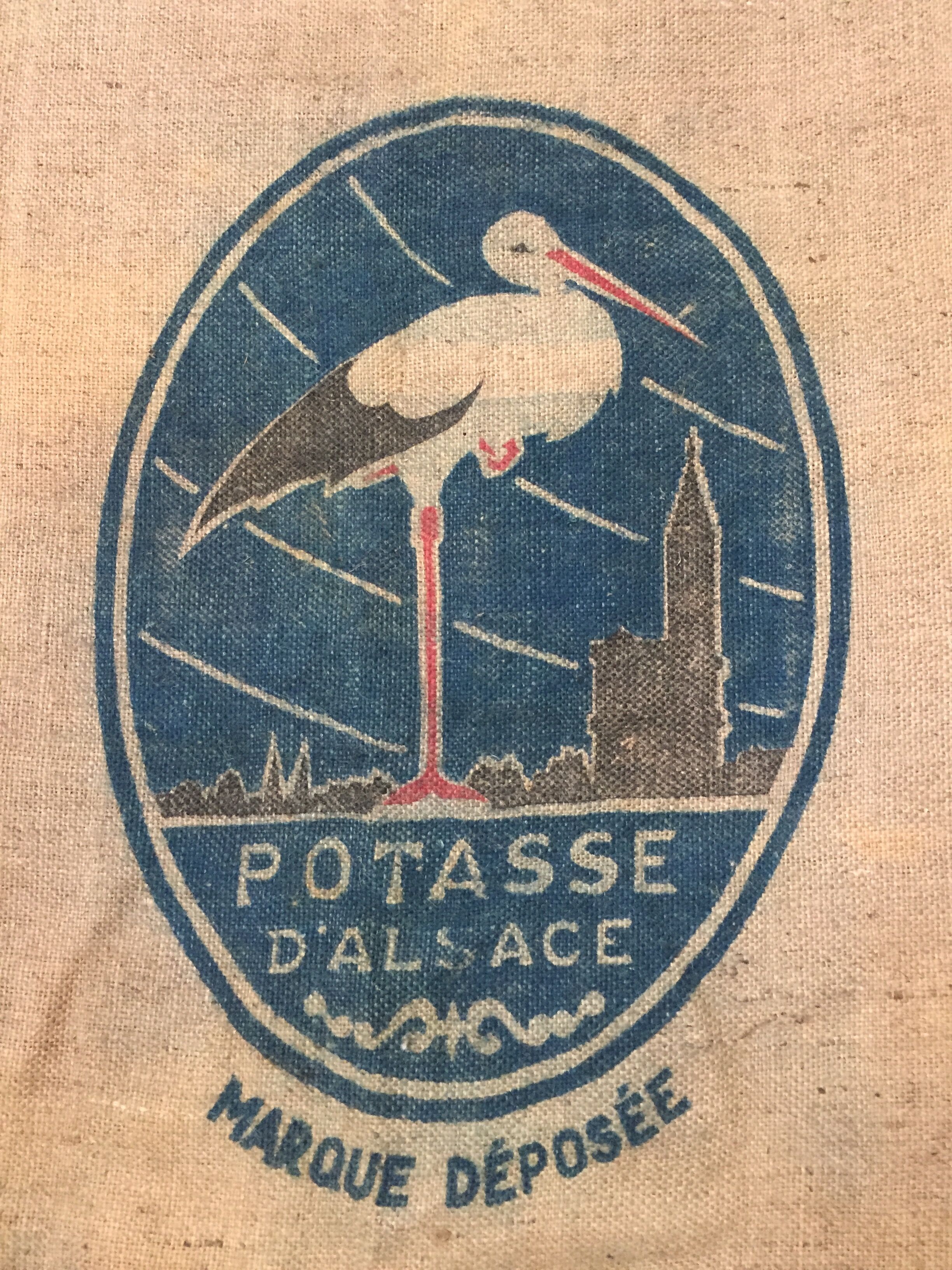Frosted bag potase d'Alsace, stork