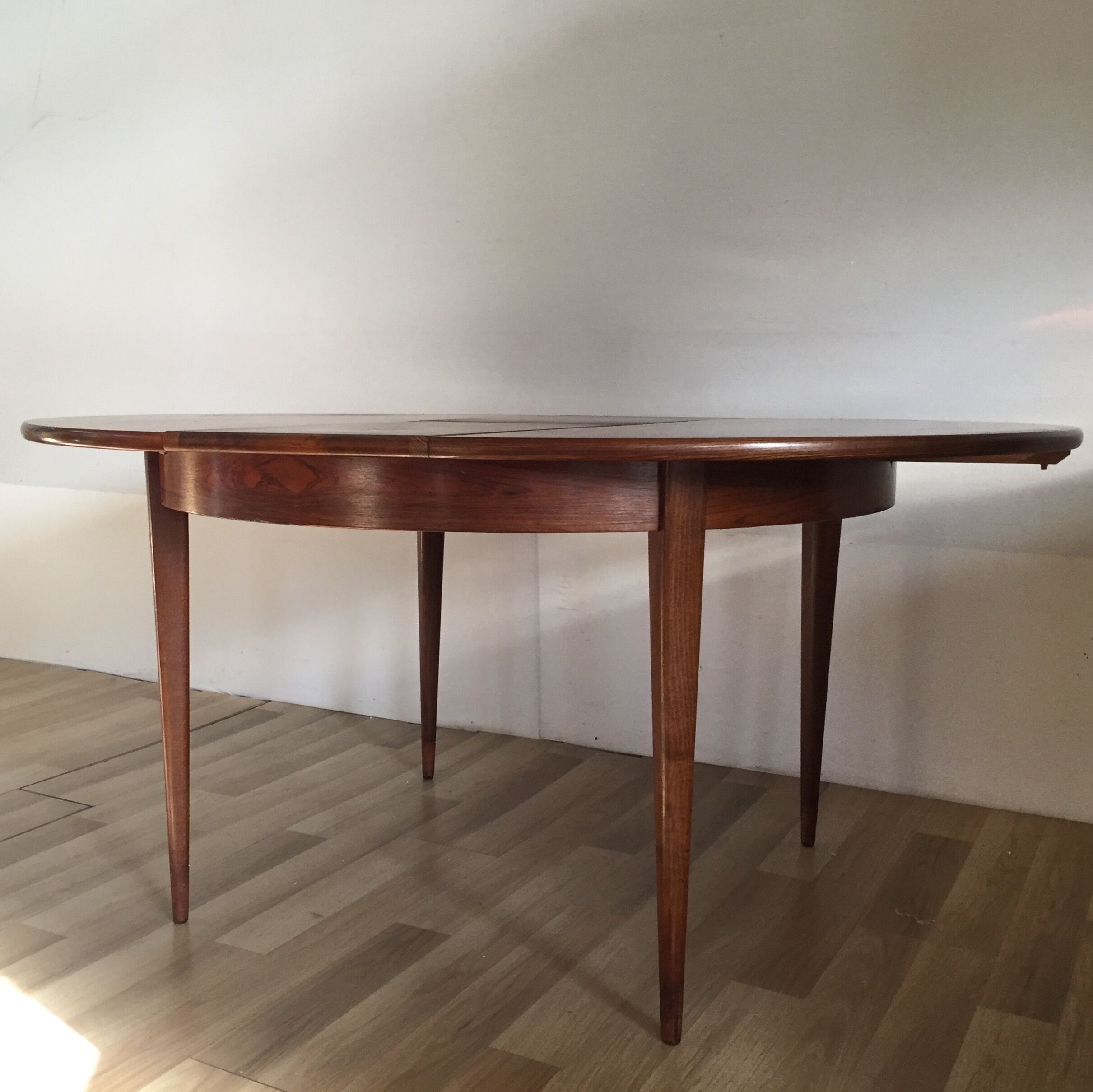 Scandinavian rosewood dining table