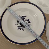 Assiettes creuses Colette de Moulin des Loups