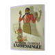Affiche ancienne en originale entoilée armagnac laressingl Henri le Monnier 1938 gers 32 bar alcool liqueur pub