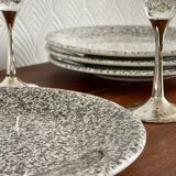 4 Castelforte dessert plates.