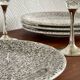 4 Castelforte dessert plates.