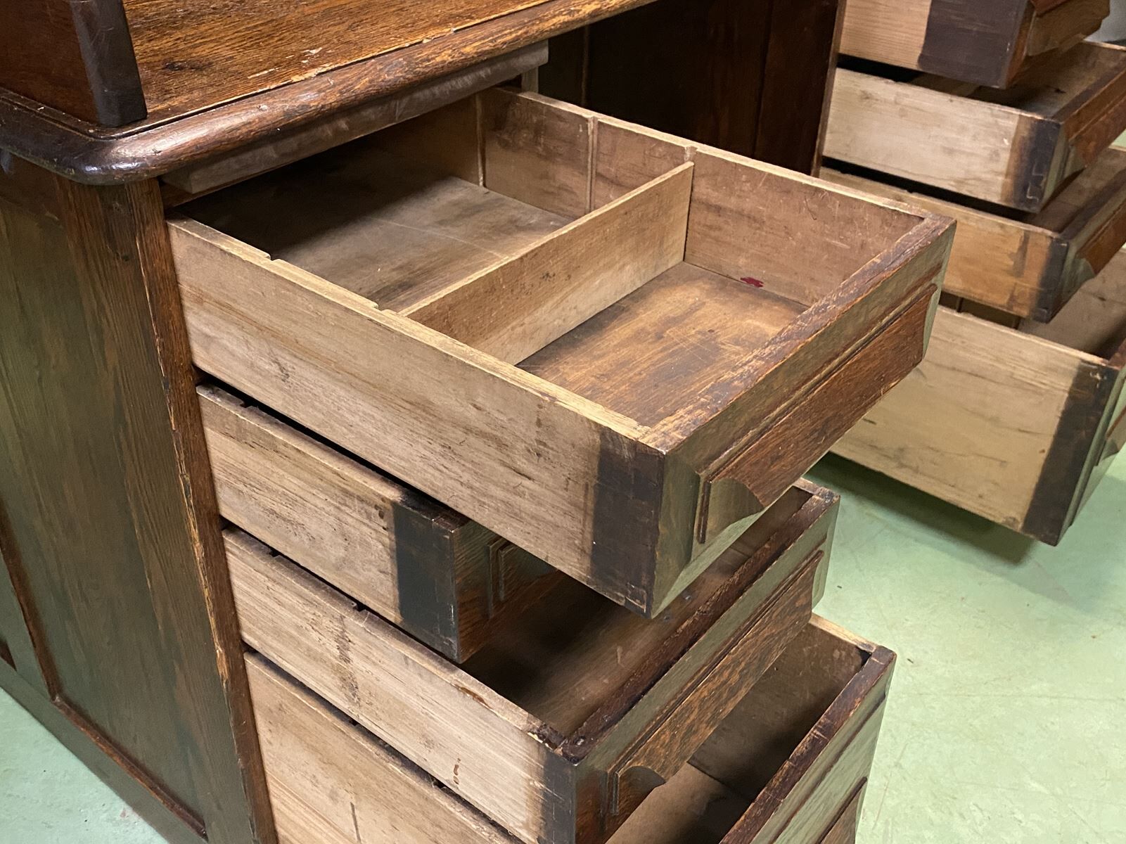 1930s American oak office