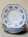 6 deep plates Badonviller model Richelieu