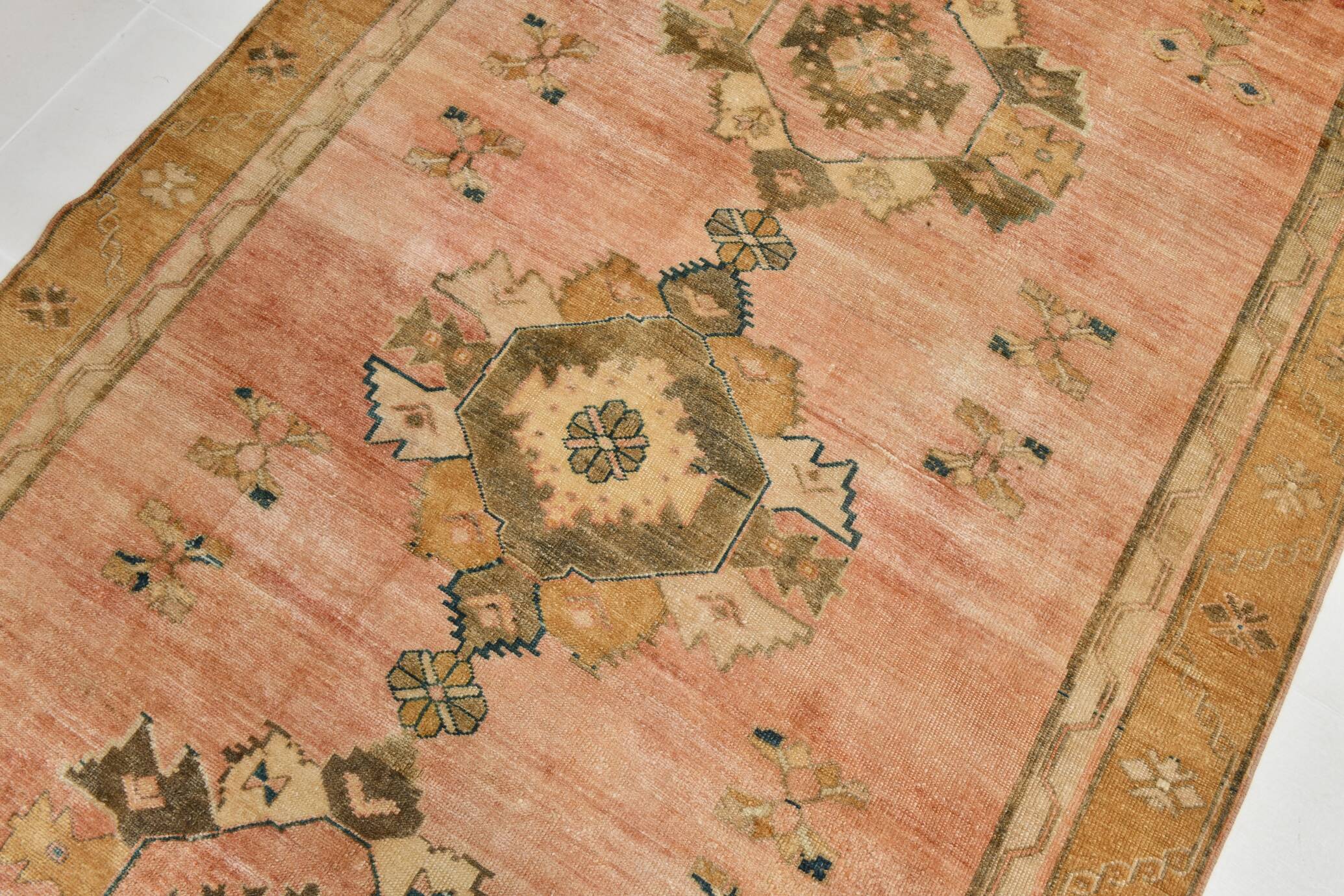 5x14 Long Wide Vintage Runner Rug, 162x420Cm