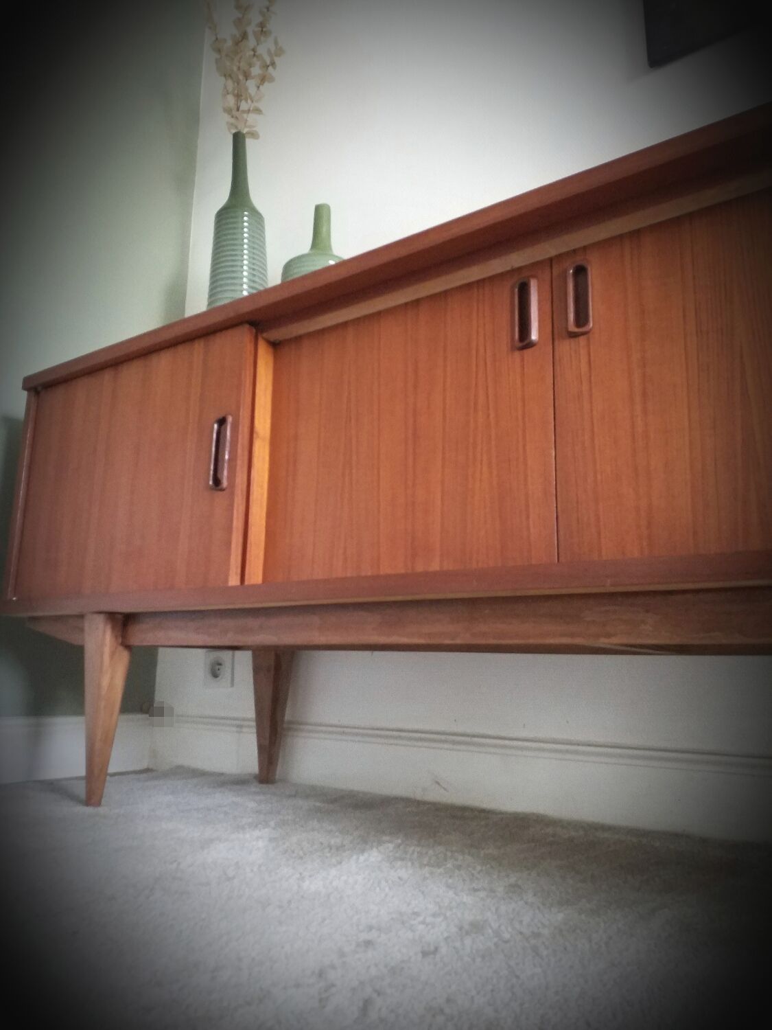 Enfilade teck années 60
