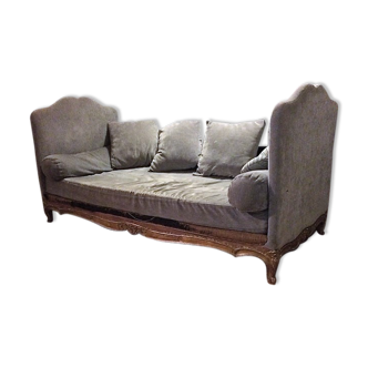 Louis XV upholstered bench