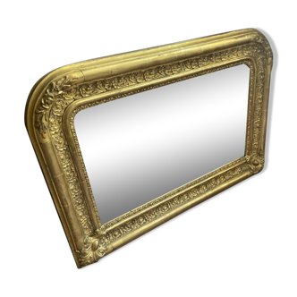 Old golden mirror