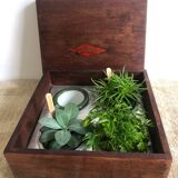 Labana yogurt maker, wood and ceramics