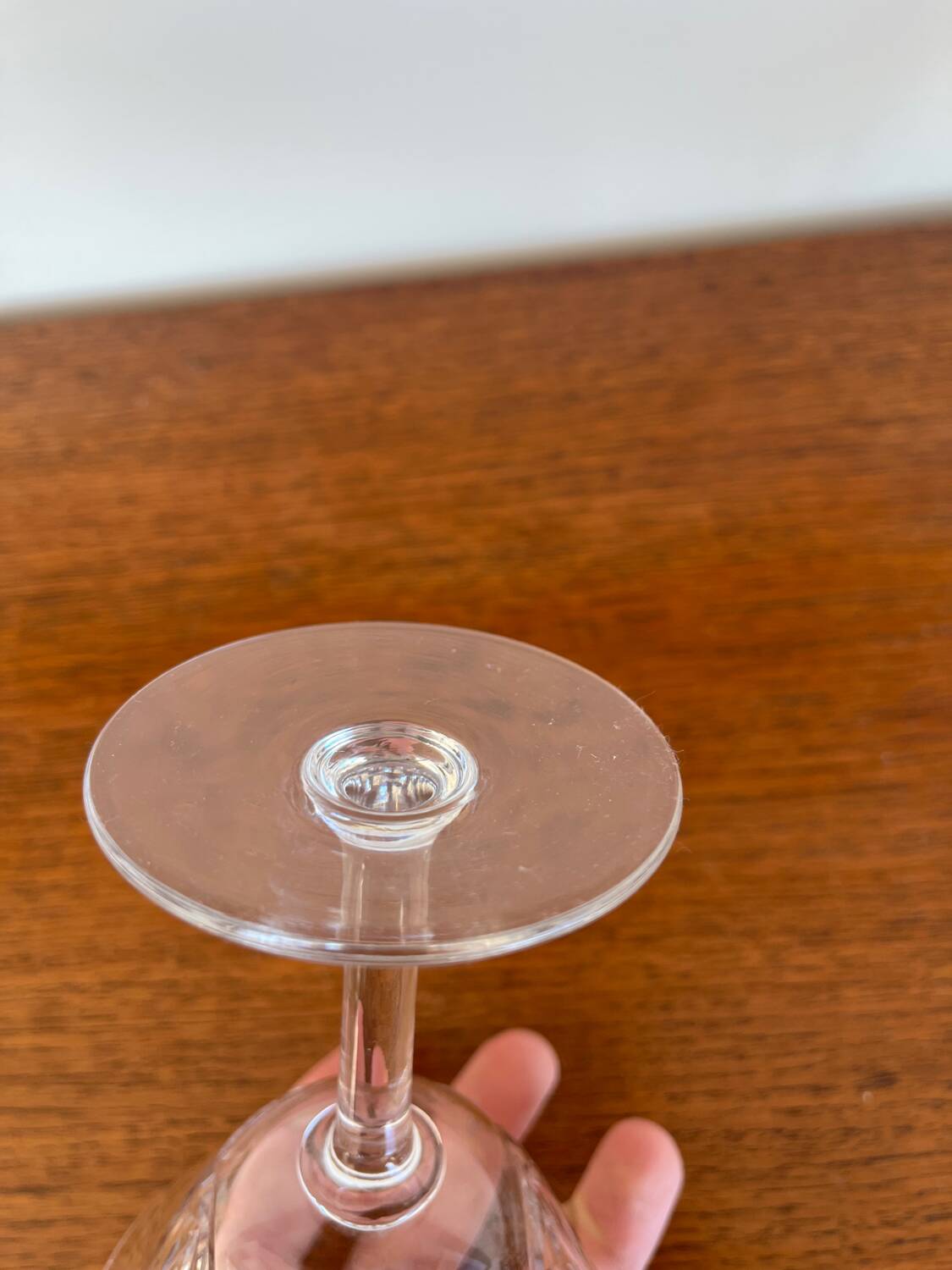 6 Crystal Champagne Coupes Saint-Louis Model Lasalle