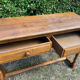 Ancienne console de ferme en bois Massif