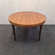 Table scandinave vintage double rallonge papillon